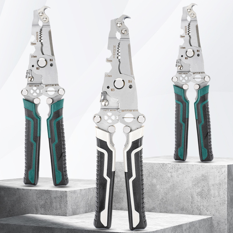 Foldable cable pliers