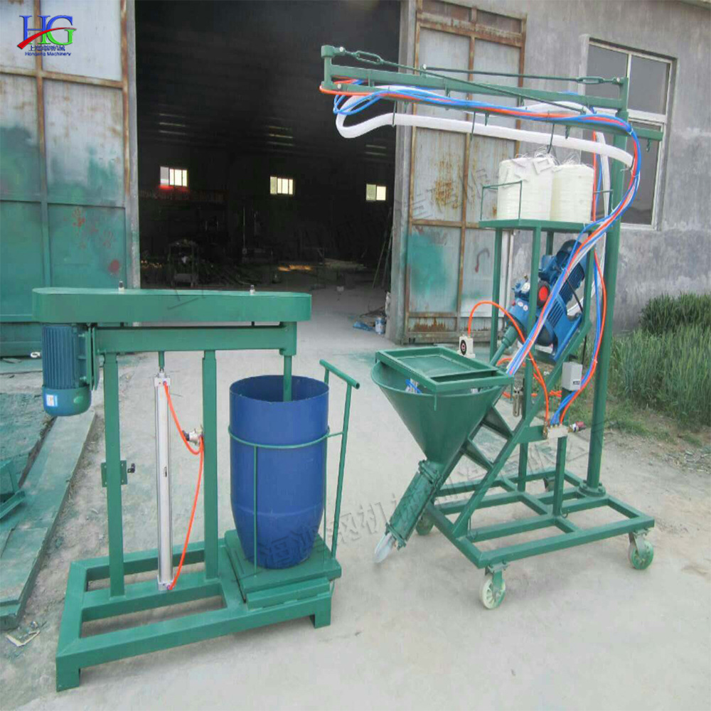 GRC玻璃纤维丝喷浆机 螺杆式水泥喷射机 外墙桥梁假山砂浆喷涂机