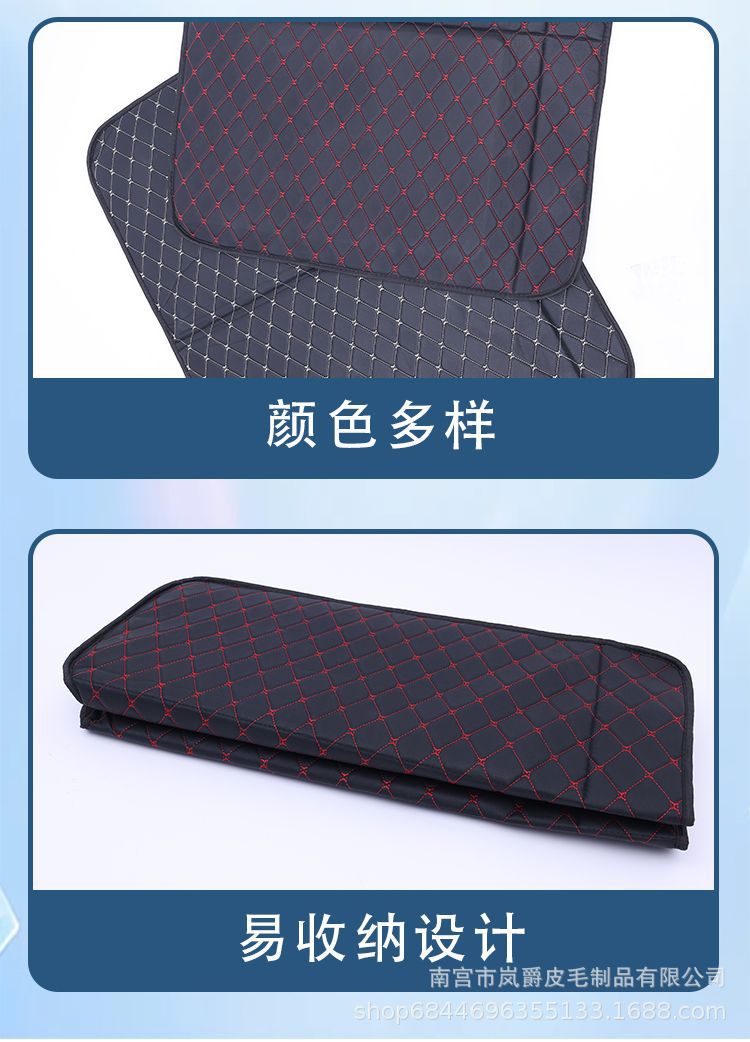Electric Three- and Four-Wheel Vehicle Rear Seat Foldable Thickened Car Bed for Young Children and Babies to Lie down in the Car Sleeping Pad