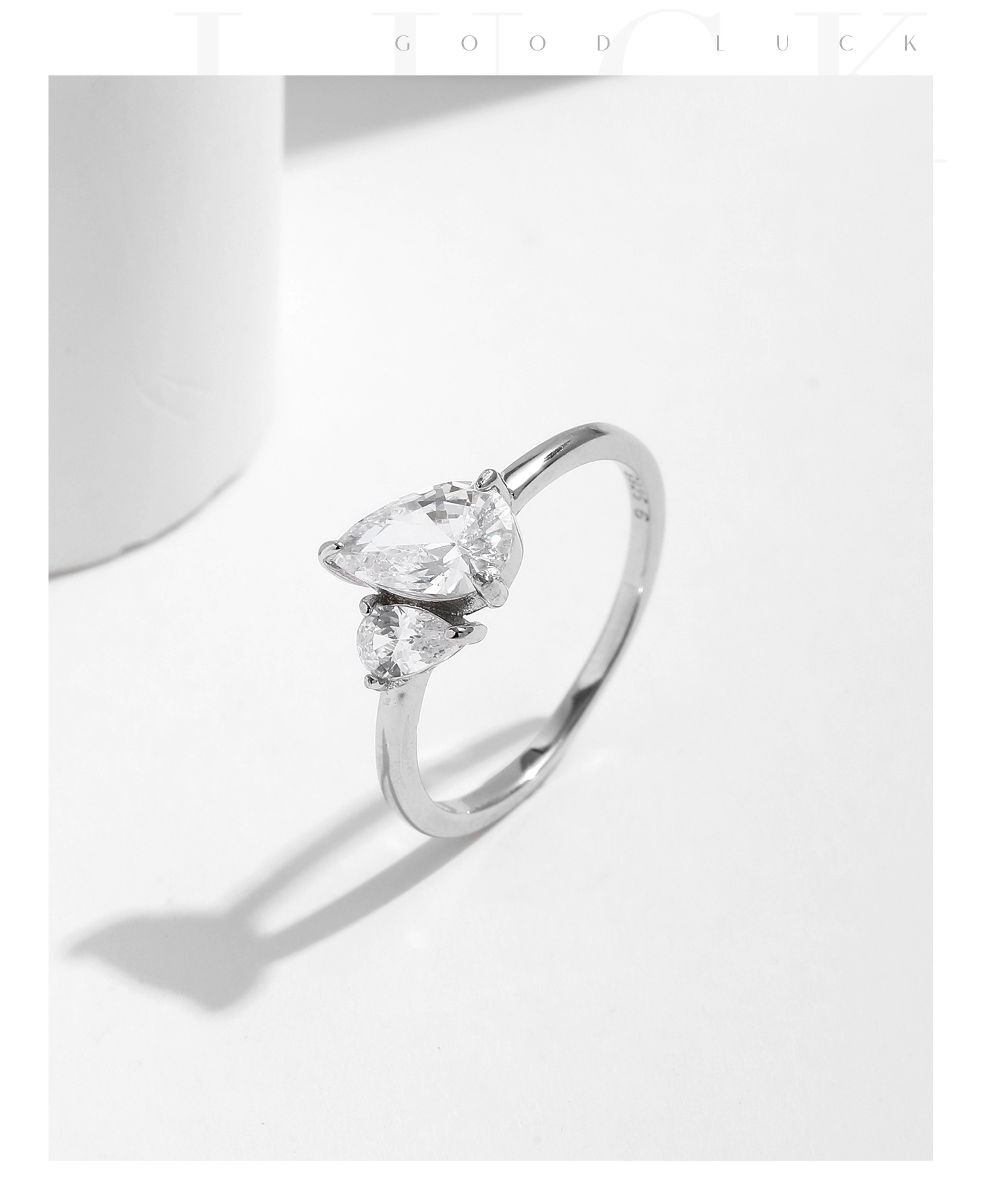 2g Weight 0.03µm Gold Plating Thickness Electroplating Gold Plating Process Rhodium Plated Plating Material Zircon Inlay Material Rings Classification 1 Piece Quantity Holiday, Daily Occasion 925 Sterling Silver Material Geometric Pattern All Seasons Season Women's Gender Romantic, Shiny Style Claw Setting Craft 1 Piece 925 Sterling Silver Geometric Rings 7