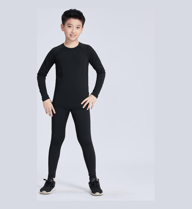 Niños de mangas largas traje de camiseta de fútbol de baloncesto ropa de fitness se puede imprimir 310 con lana se puede usar fuera