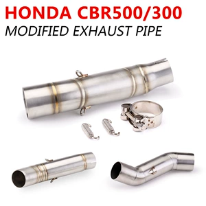 Motosiklet CBR300 CBR500 500X seriyası qaz borusu karbon lifli quyruq hissəsi