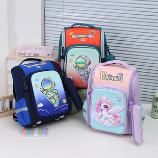 New Kindergarten Schoolbag Preschool Cartoon Backpack for Boys and Girls