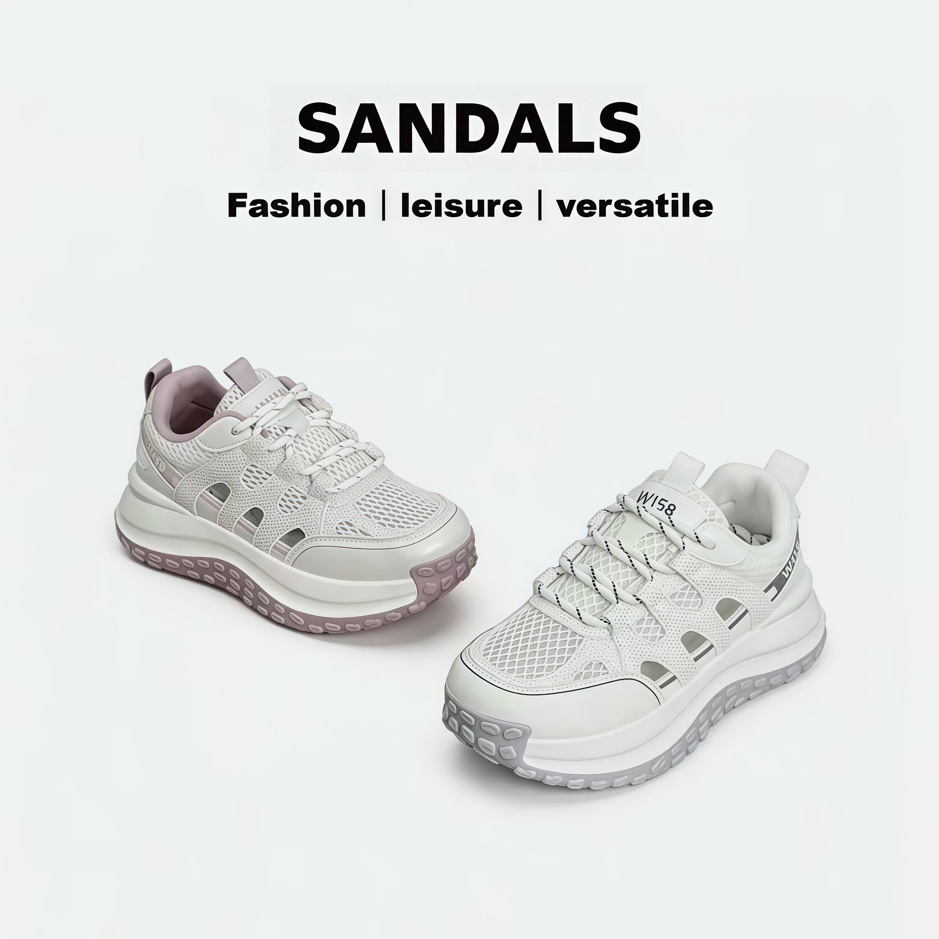 Zapatos de verano delgados y ligeros, nuevos zapatos deportivos casuales de malla transpirable image 5