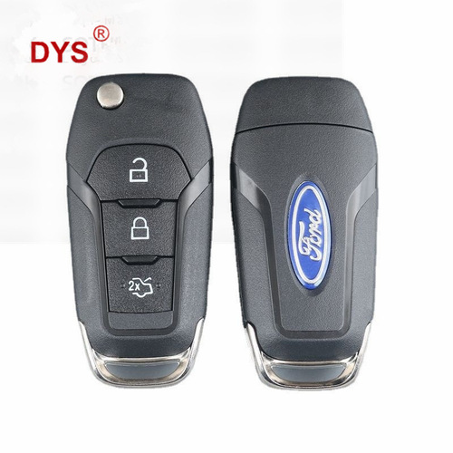 Suitable for Ford Focus, Everest, New Mondeo, and New Escort—Enhanced Version Original-Fit Car Folding Key Shell