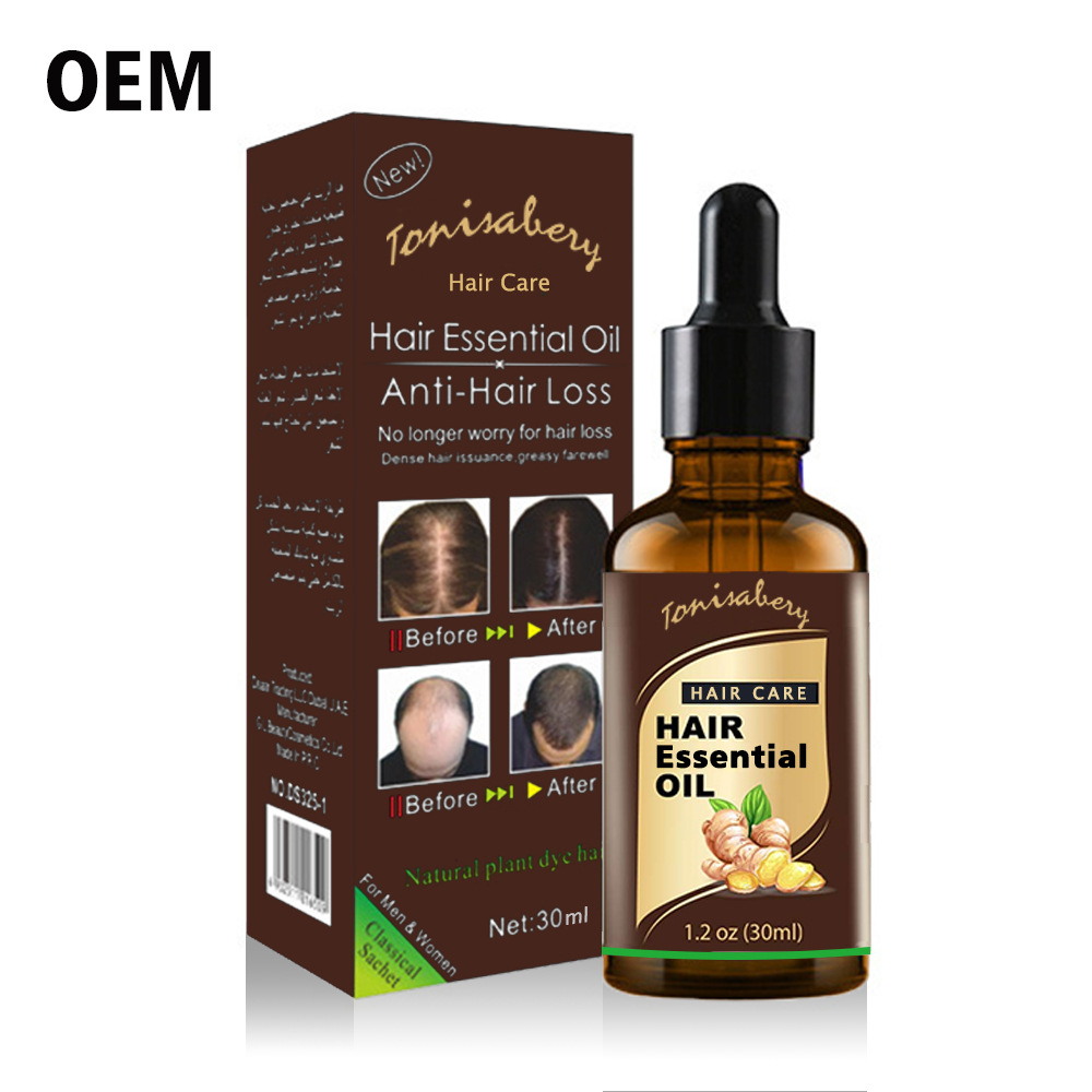 TONISABERY Olio di zenzero 30 ml Essenza per la cura della pelle liscia e forte e resistente delle doppie punte_voghion.com
