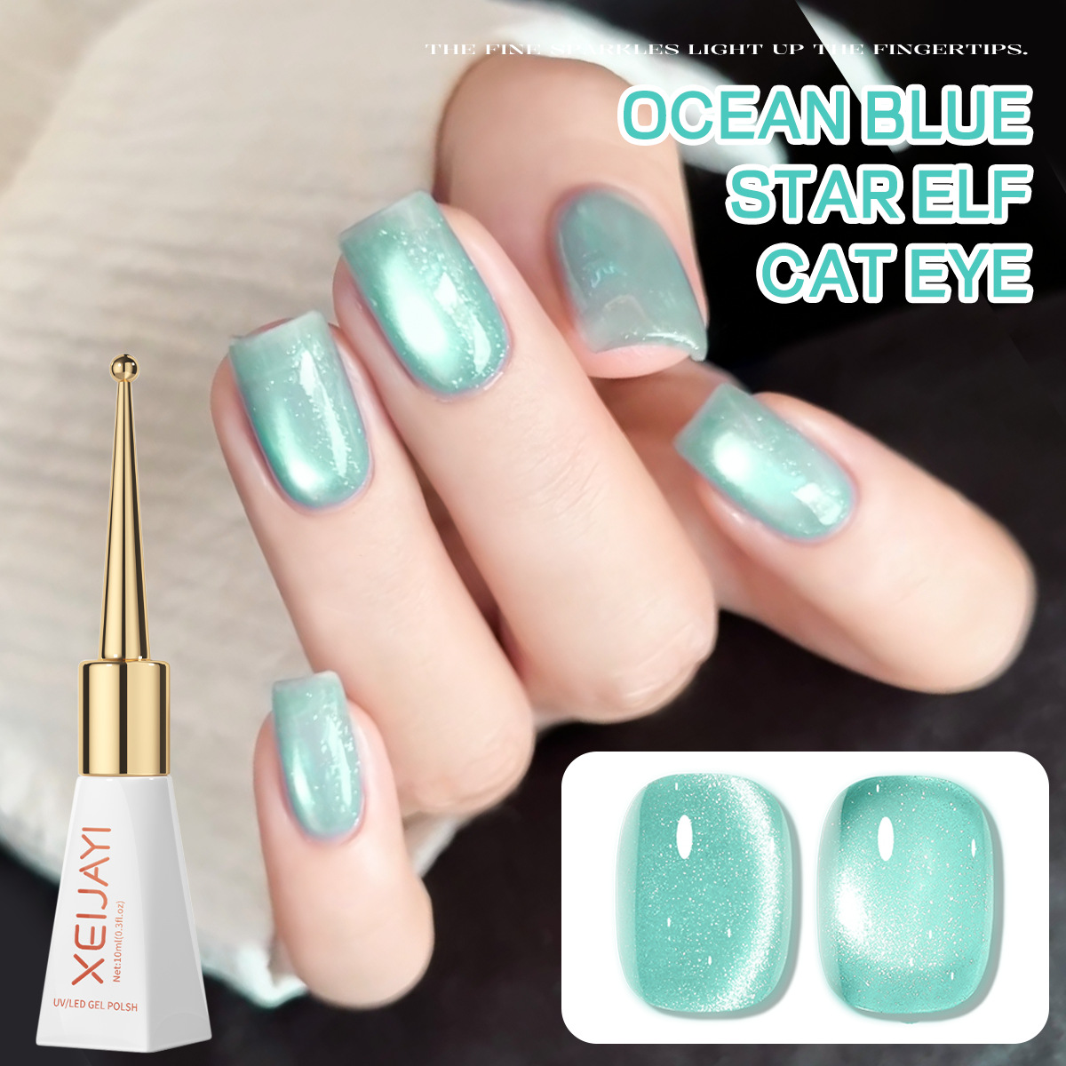 Esmalte de Uñas Ojo de Gato Secado Rápido para Salón de Uñas