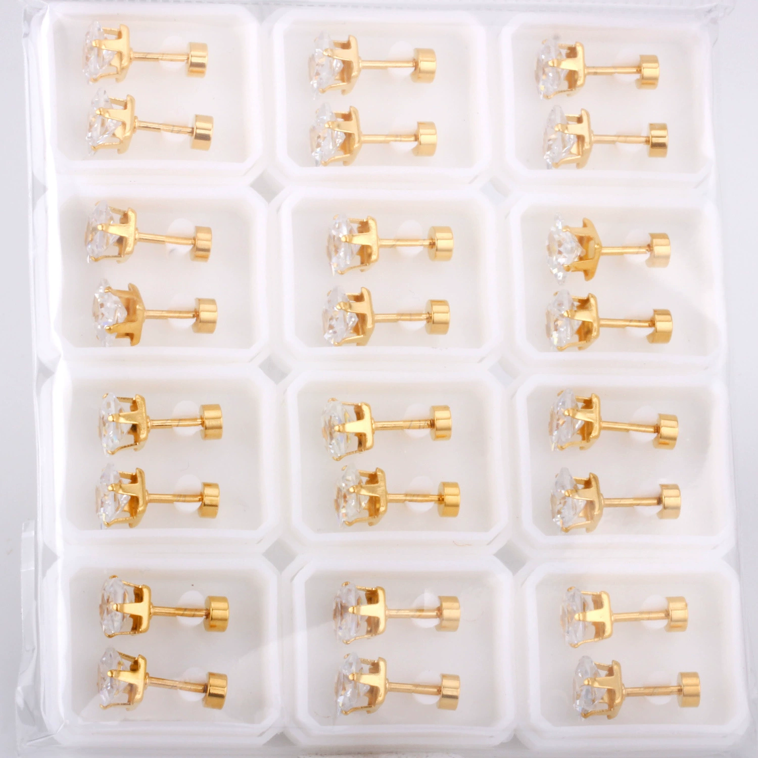 Small design earrings stainless steel, European style, wholesale, trend of season