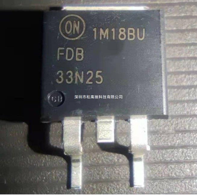 FDB33N25TM 场效应管 onsemi(安森美) 封装D-PAK
