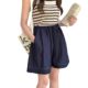 Korean Style Vintage Ice Silk Denim Sea Shorts Women's Summer All-match Wide-leg A- line High Waist Slimming Wide-leg Shorts