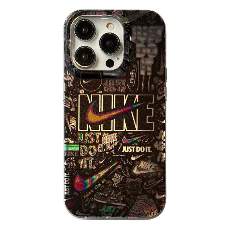 Funda para teléfono móvil retro europeo y americano iPhone16Promax para Apple 15/12/13 Funda protectora plateada galvanizada simple