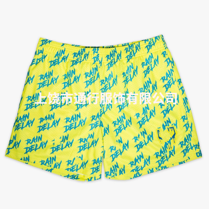 Trendy brand flamingo beach shorts for men, quick-drying, breathable, suitable for summer seaside swimming and vacation, loose-fitting shorts