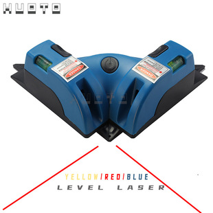 90 Degree Laser Angle Meter Tile Level Laser Level Infrared Cross Line Right Angle Level Meter