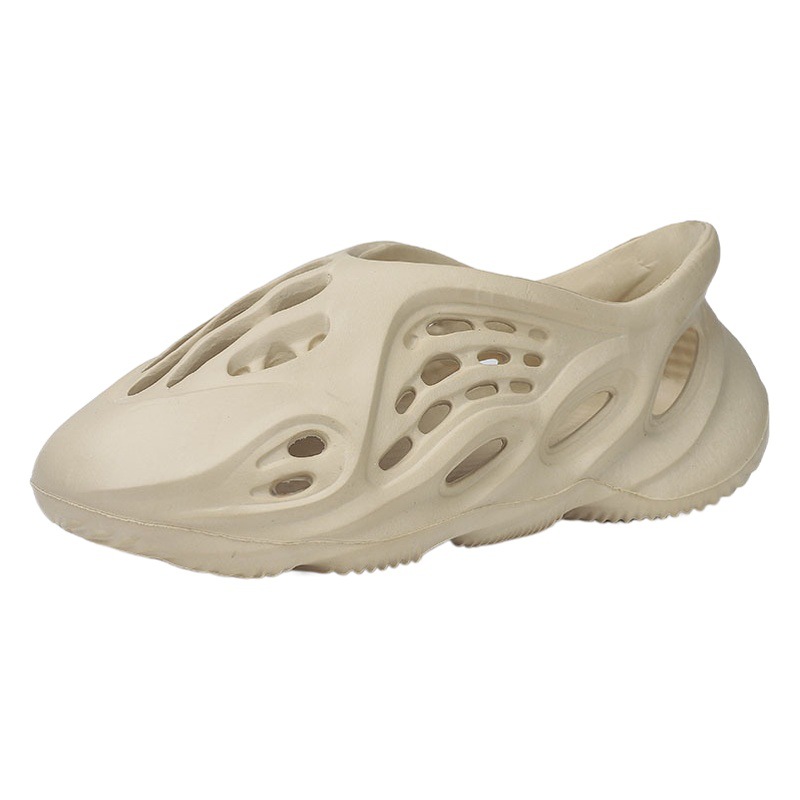 Un gran número de en stock Kanye celebridad en línea celebridad mismo yez350 agujero hueco zapatos espuma tiburón sandalias padre-hijo hombres y mujeres