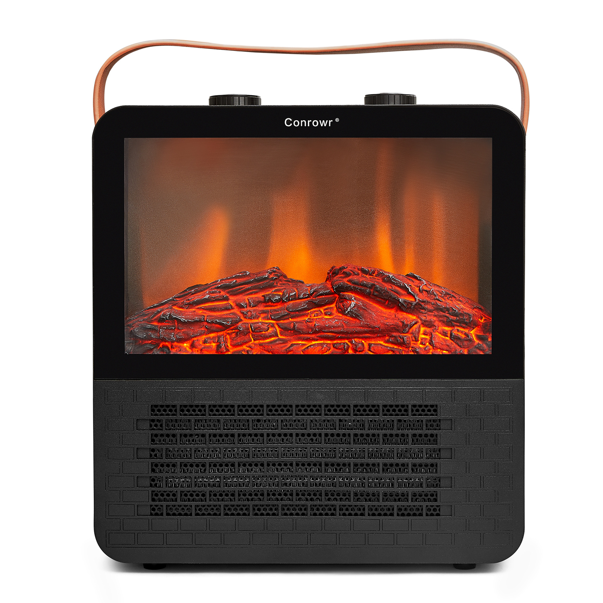 Tablas de escritorio de oficina domésticas transfronterizas, calentadores eléctricos, chimeneas pequeñas, simulación de ahorro de energía, calentadores de llama 3D