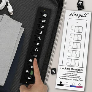 Packing Reminder 新品Packing Reminder - Reusable Travel Checklist打包提醒-阿里巴巴