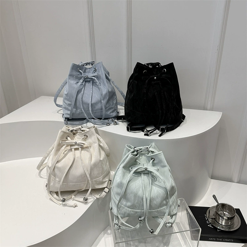 Mint bag, fashionable capacious backpack, autumn