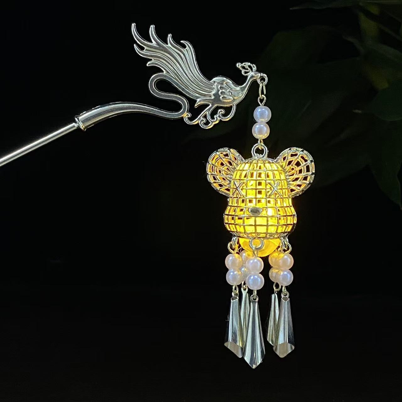 야광머리핀 9709