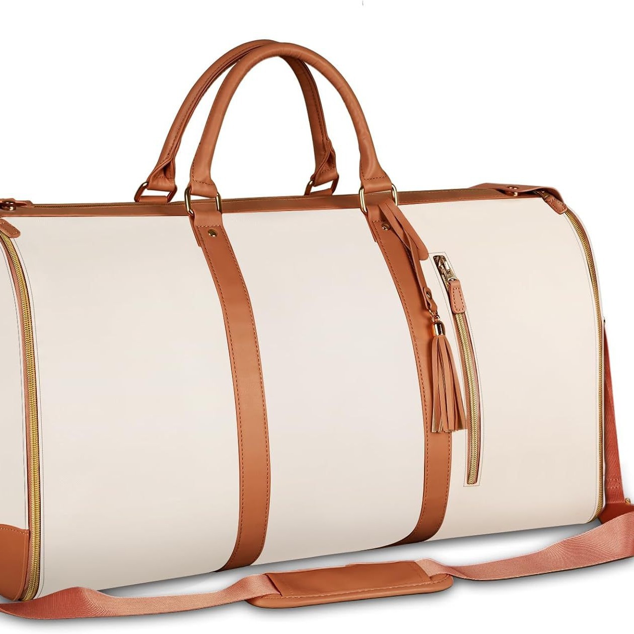 Bolsa de mano multifuncional de gran capacidad plegable de un solo hombro bolsa de traje de viaje conveniente bolsa PU bolsa de traje