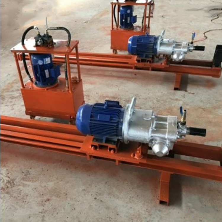 矿用KHYD80岩石钻探机4kw防爆岩石电钻带钻架矿井探水孔钻机