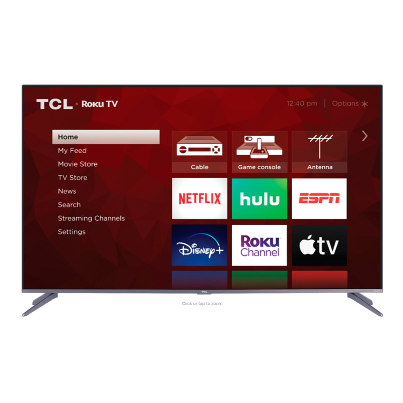 Export TV TCL TV cross-border export 55-inch 4K HD smart network tablet Google LCD 5
