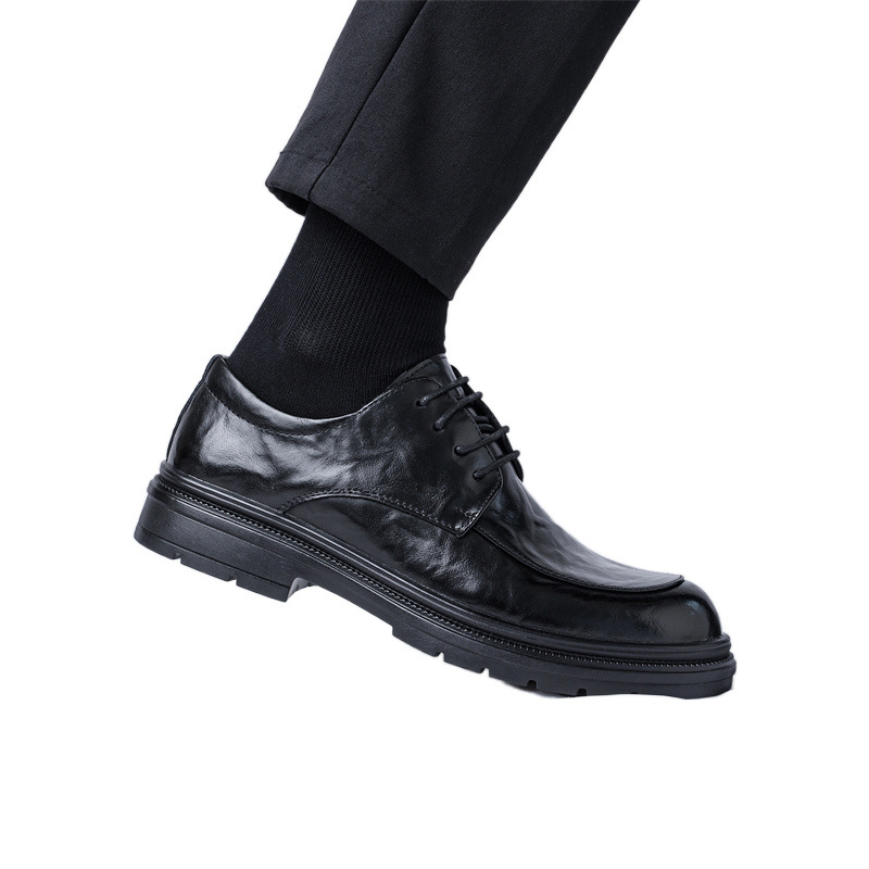 ShoeVault 48 Scarpe da sposo formali in pelle nera casual da uomo, taglia grande, modello Derby_voghion.com