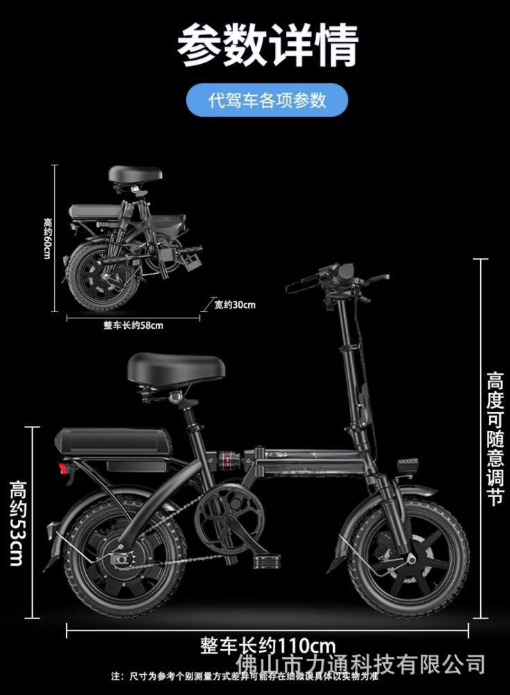 Folding Electric Vehicle Lightweight Portable E-Bike
