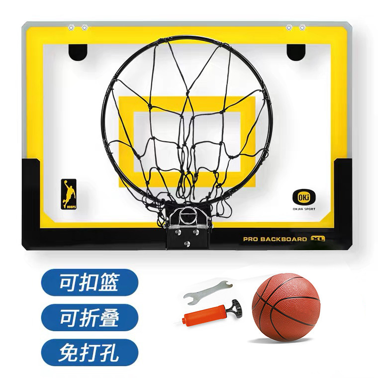 Foldable Door-Mounted Basketball Board, No-Drill Installation, Home Basketball Hoop, Sports Training Basket, Basketball Stand Foldable Door-Mounted Basketball Board, No-Drill Installation, Home Basketball Hoop, Sports Training Basket, Basketball Stand