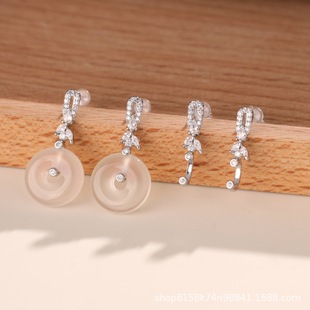 �18k�׽��c������ʯƽ�����f���ܶ��h��������ȦDIY���h�����