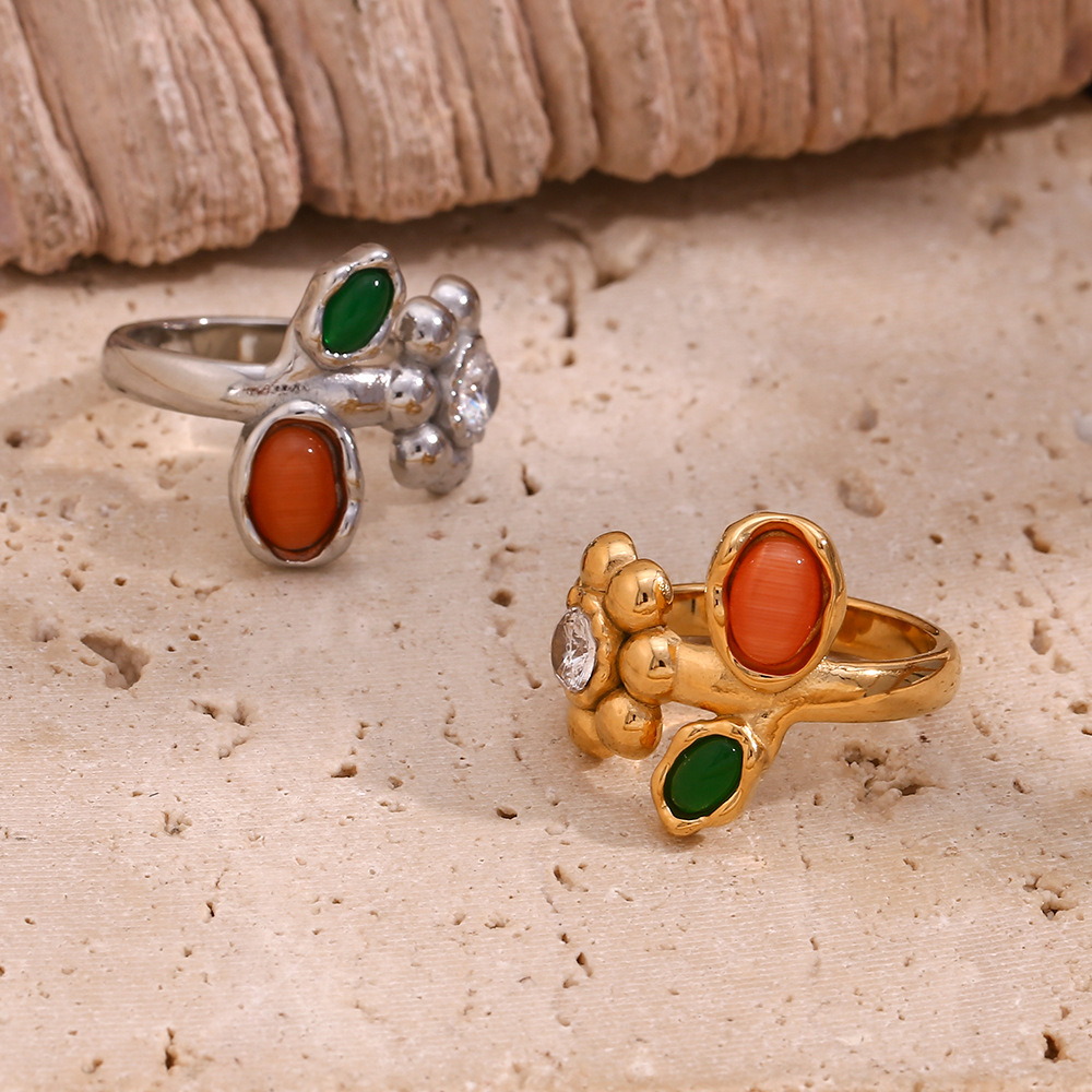 Elegant retro jewelry stainless steel