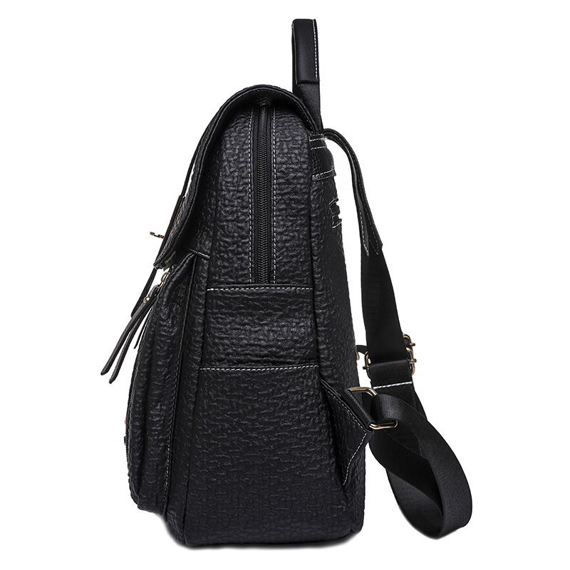 Bolsos para mujer 2022 nuevas señoras casuales mochila de cuero suave moda todo fósforo mochila de viaje de gran capacidad marea al por mayor