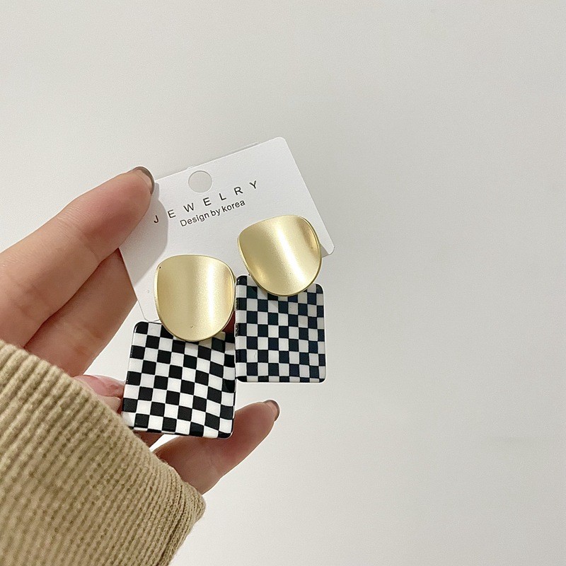 1 Pair Fashion Heart Shape Rhombus Bow Knot Alloy Plating Womenu0027S Earrings