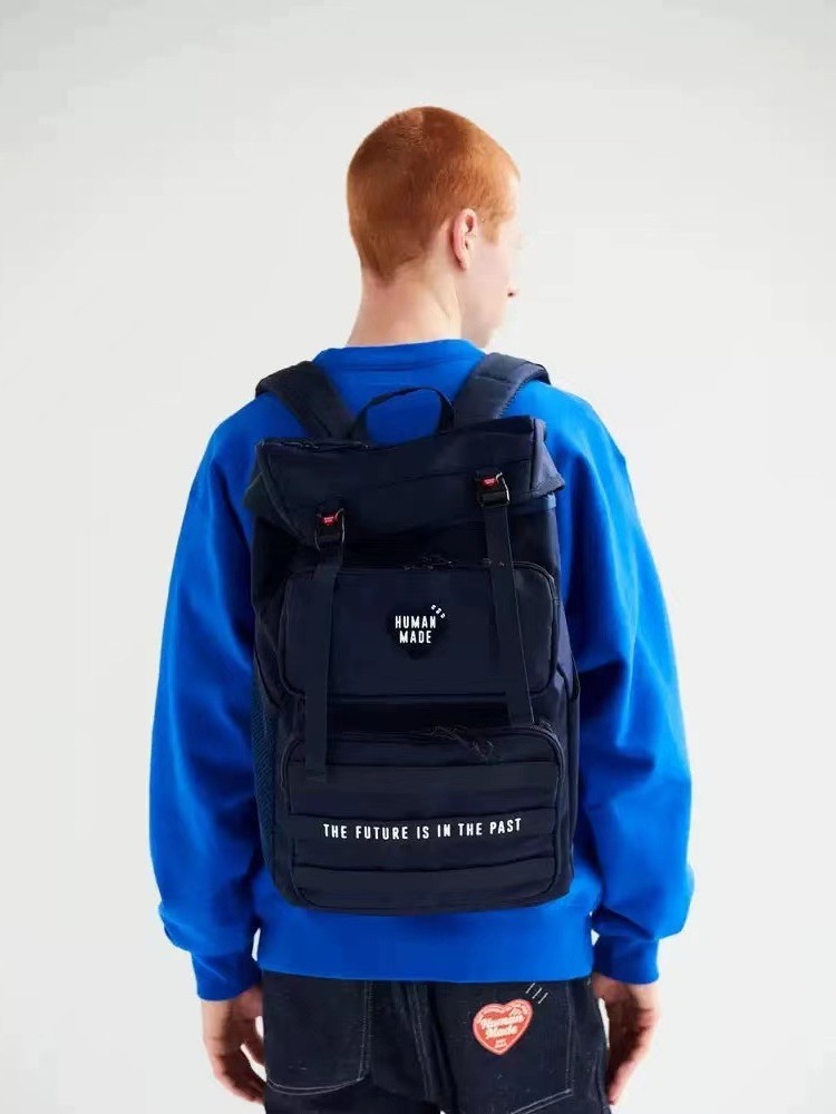 HUMAN MADE AMOR MULTI-BOLK TRAVEL MOSAS DE VIAJORES MILITARES MOSAS DEPORTIVAS AL AL OUTEROR