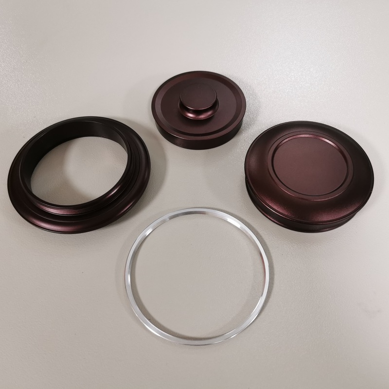 内盖配件通用杯盖内螺纹通配无胶水110大茶叶罐四件套简约风茶具|undefined
