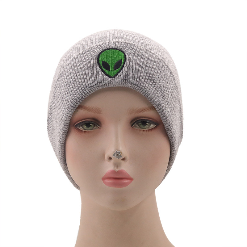 wholesale alien embroidery knitted woolen hat Nihaojewelrypicture5
