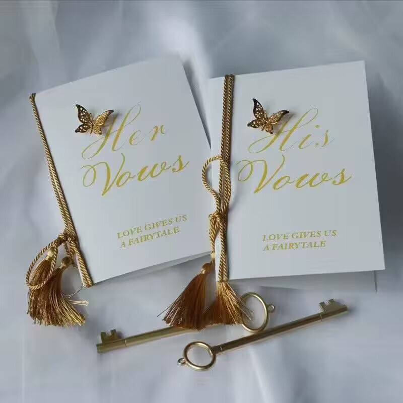 結婚式の誓いのカード シンプルなスタイルの結婚式の誓いのスピーチ ステートメント 保証 結婚式用品 グリーティングカード ワンピース ドロップシッピング スーパーマーケット|undefined