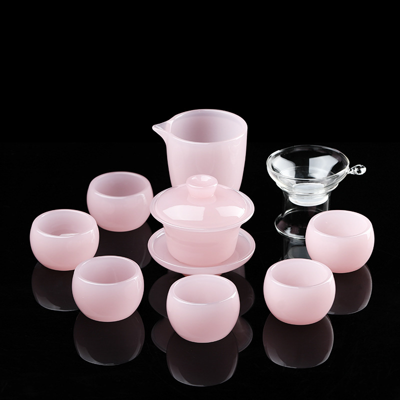 Modern fuchsia tea cup