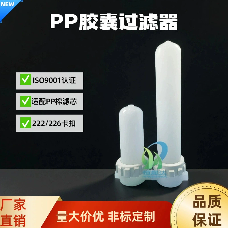 Полипропиленовый PP фильтр положительного давления антикоррозийный без утечки лабораторный фильтр для химической очистки воды
