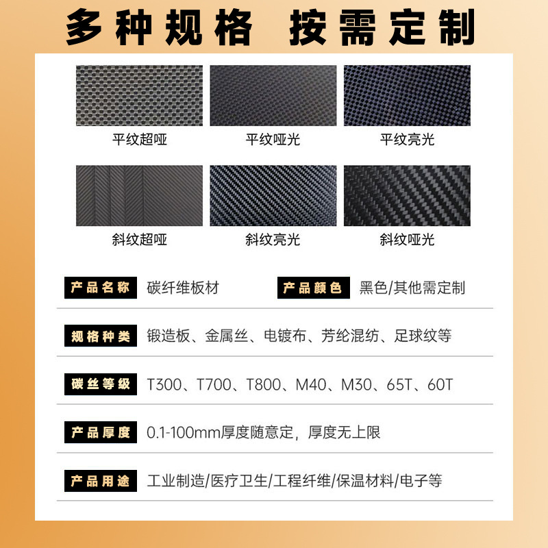 多种规格 按需定制