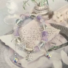 S525 snowflake crystal purple bracelet