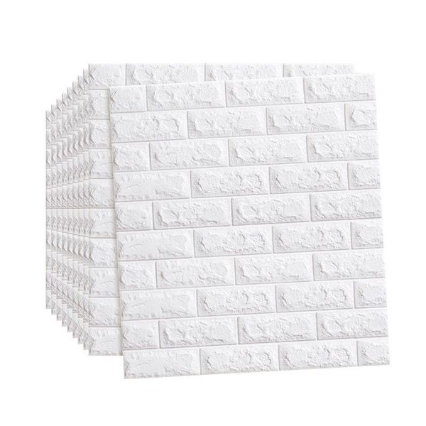 Wallpaper Self-adhesive 3d Wall Stickers Bedroom Living Room Dormitory ...