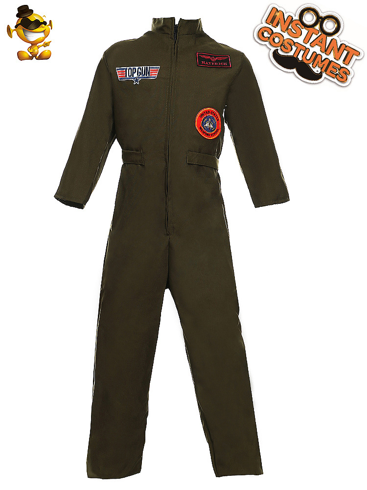 Traje de piloto de los hombres adultos traje de Rendimiento uniforme de la Fuerza Aérea de Halloween traje de fiesta Cosplay traje