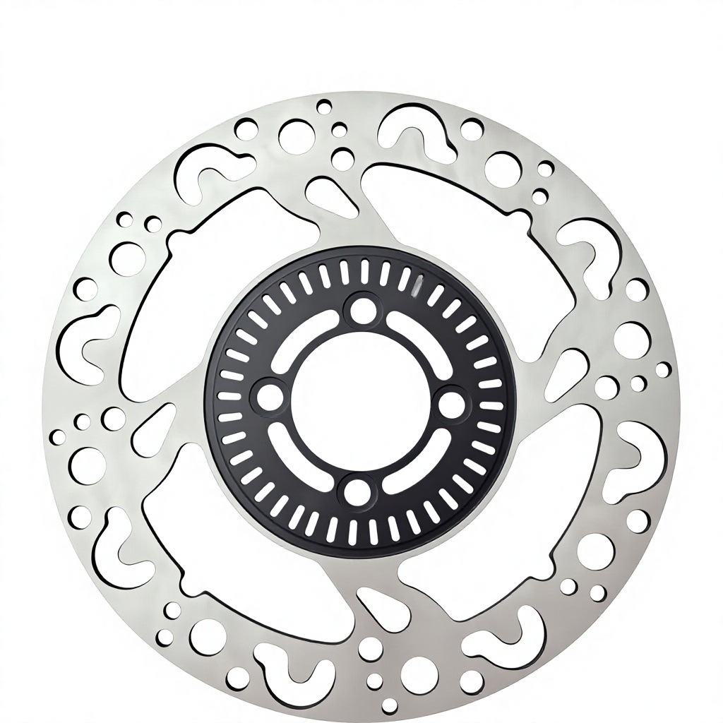 Rotor de freno de disco para motocicleta transfronterizo, rotor de freno de disco para vehículo eléctrico 160/170/200, rotor profundo 220, rotor de motor con sonido de avión image 44