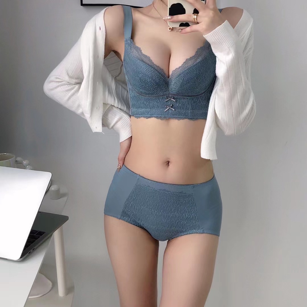 Elite thin breathable steel ring bra