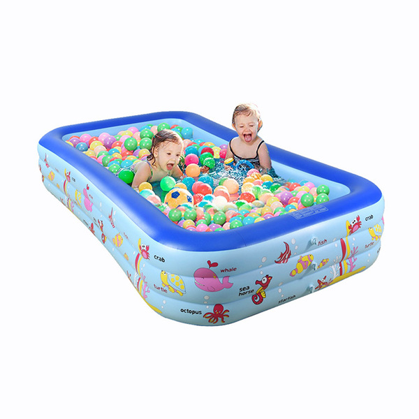 Inflatable swimming pool