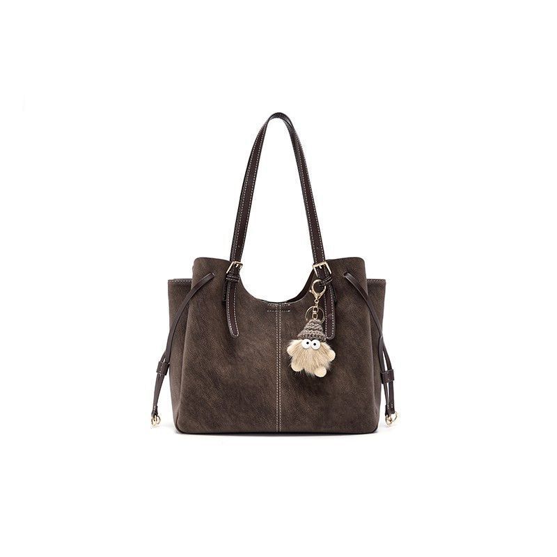 Custom-Made Fashionable Versatile Women's Large-Capacity 2025 New Autumn and Winter Stylish Simple Retro Commuter Basket Tote Bag Custom-Made Fashionable Versatile Women's Large-Capacity 2025 New Autumn and Winter Stylish Simple Retro Commuter Basket Tote Bag
