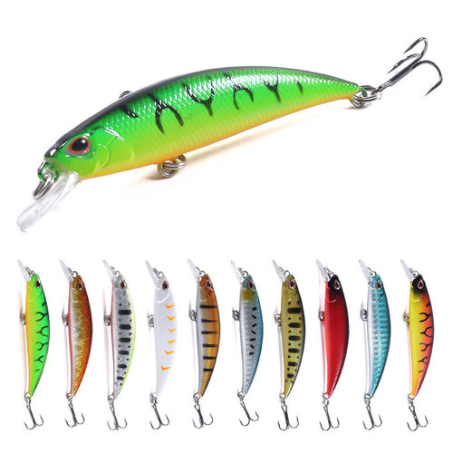 Minnow hovering lure 9g Xige long-range slow-sinking fake bait with loud noise Zhuhai fishing Milo lure wholesale