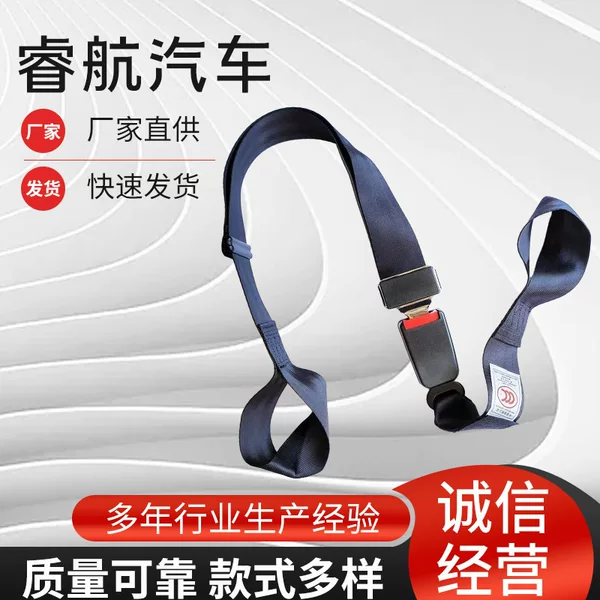 Electric tricycle wheelchair car School Bus truck rear seat stretcher Hospital Bed installation-free two-point safety belt