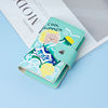 Cartoon card holder, capacious ultra thin anti-magnetic small shoulder bag, South Korea