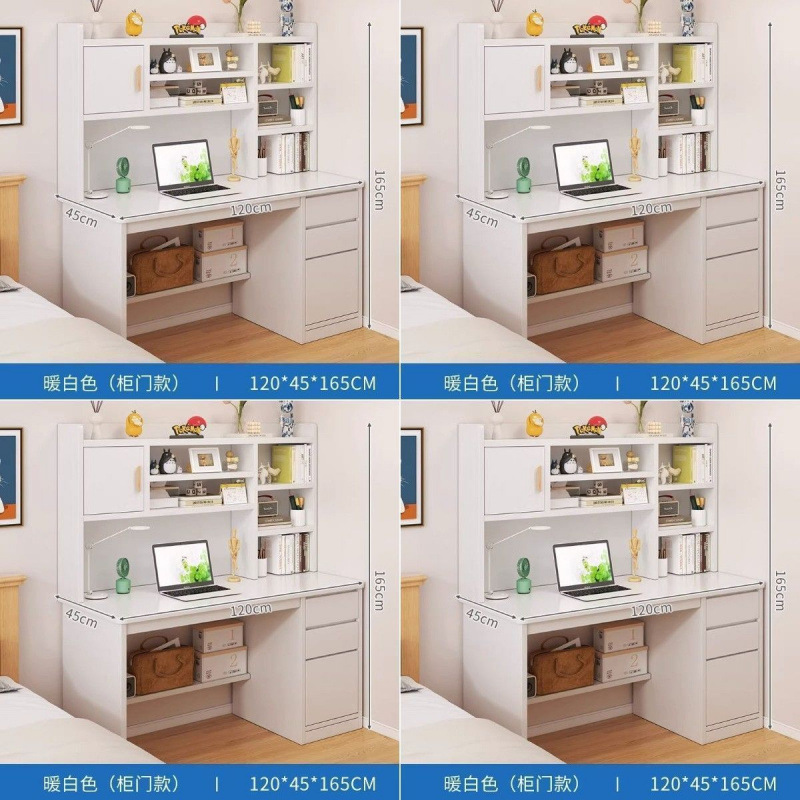 따뜻한 흰색 120CM | 강화 버전 + 캐비닛 도어-1 조각